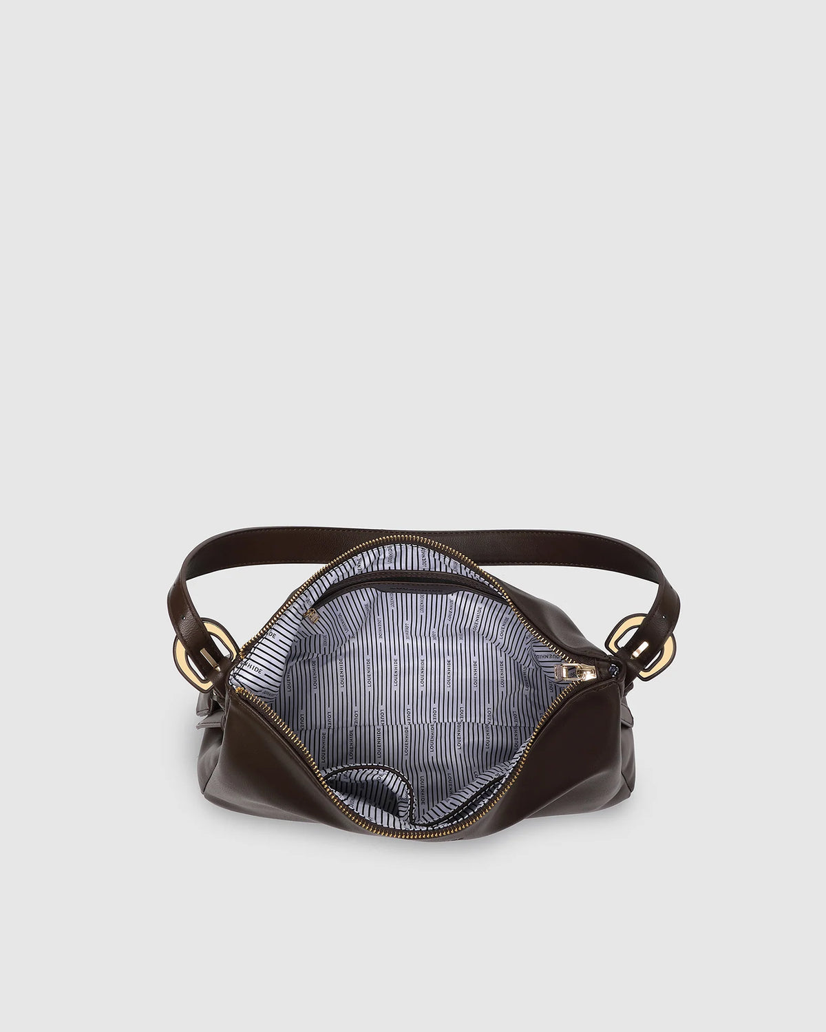 Roxanne Shoulder Bag (Chocolate) by Louenhide