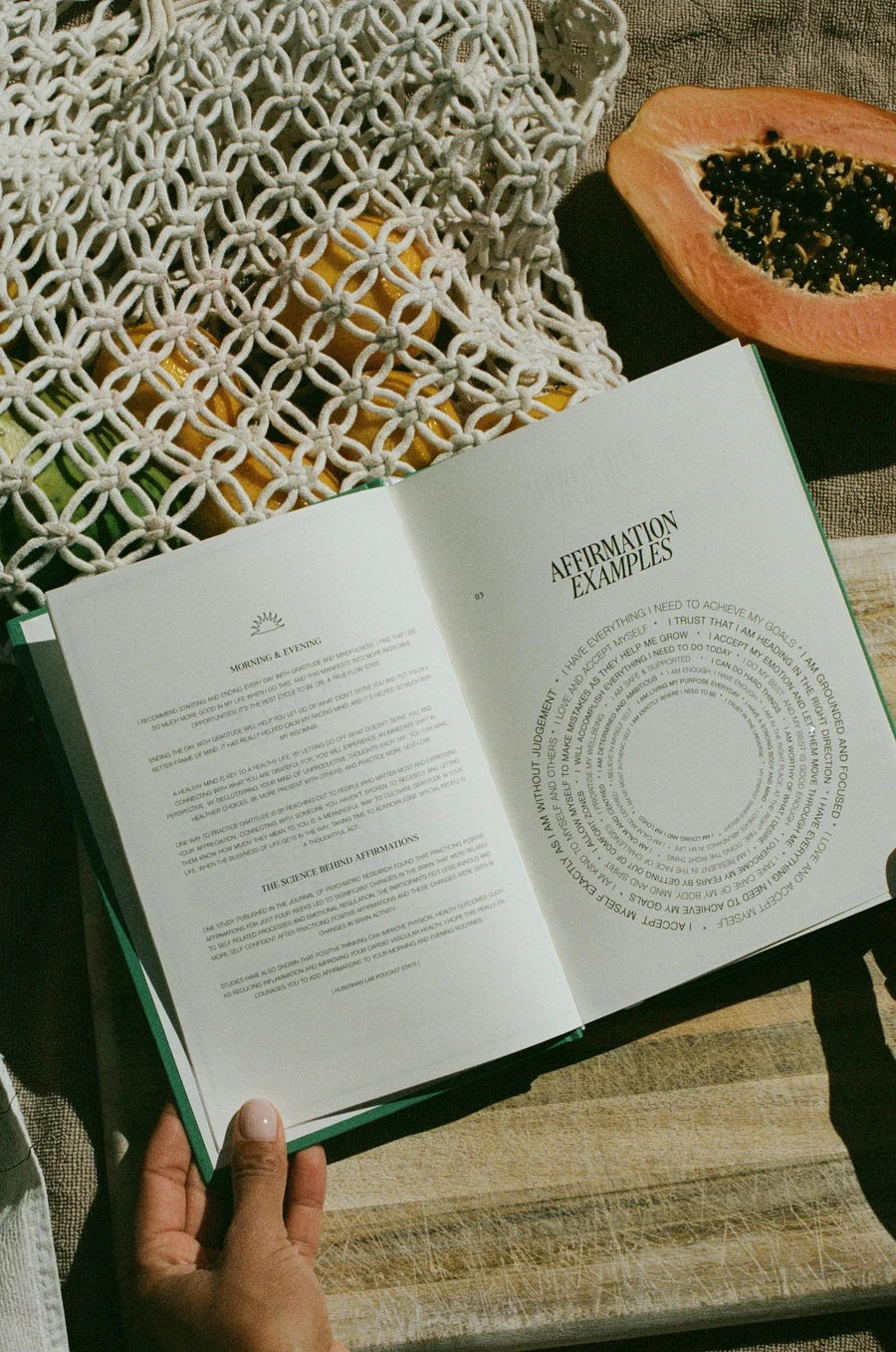 Selfdom Gratitude Journal - Matcha Green