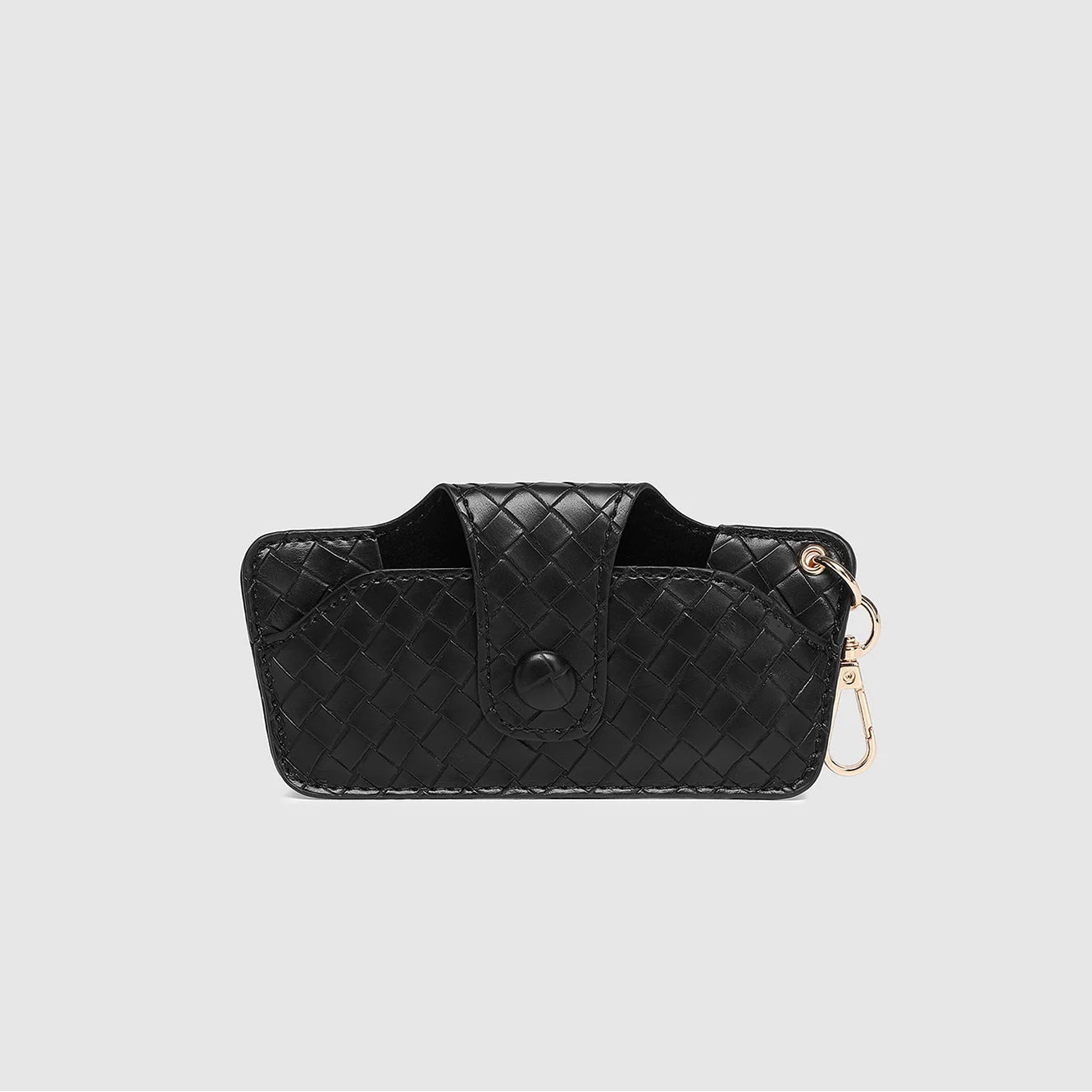 Skittle Sunglasses Case (Woven Black) by Louenhide
