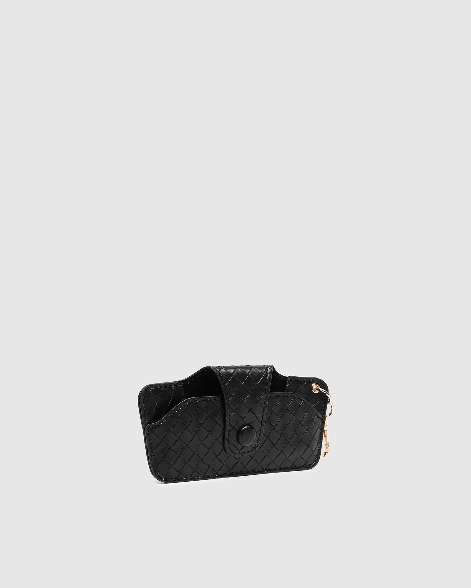 Skittle Sunglasses Case (Woven Black) by Louenhide