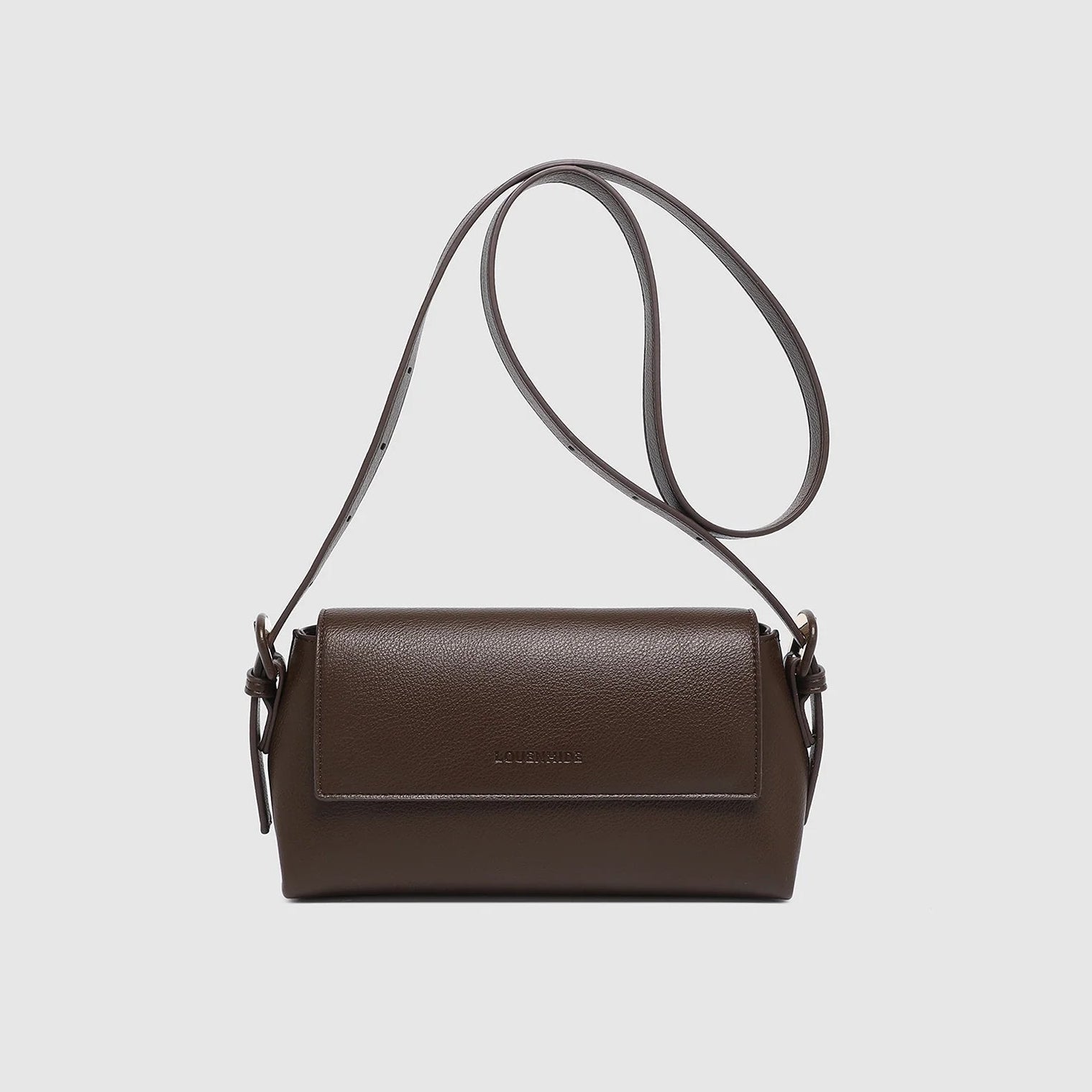 Sophia Crossbody Bag (Chocolate) by Louenhide