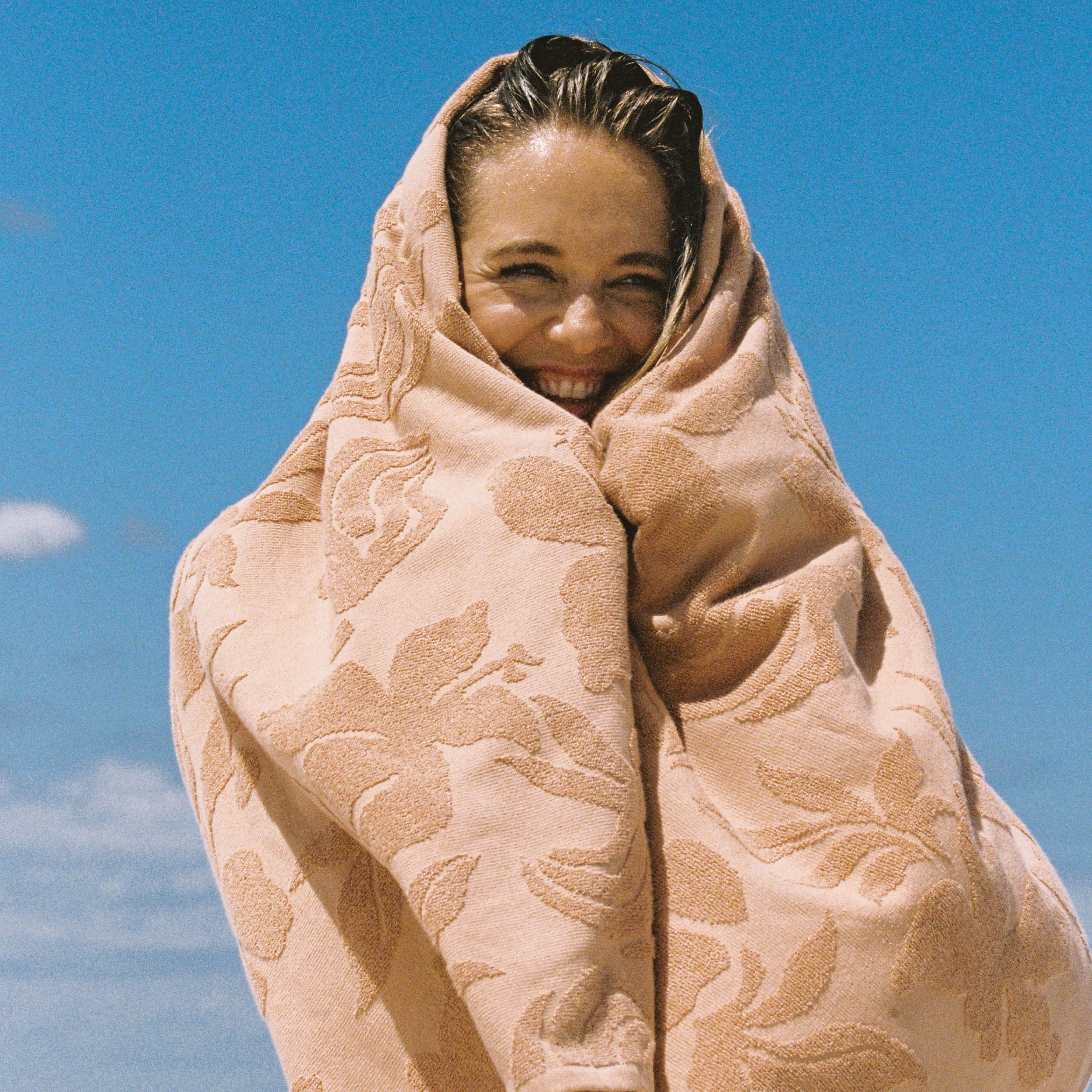 Tropica Towel in Burnt Clay by Layday