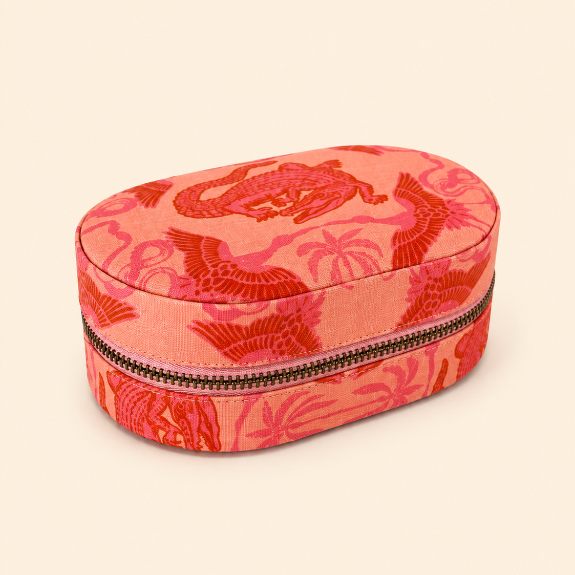 Loco Living Large Fabric Jewellery Box - Unntamed