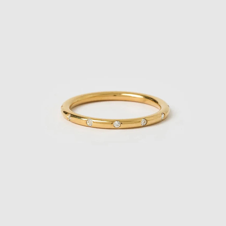 Viola Gold Ring by Arms of Eve