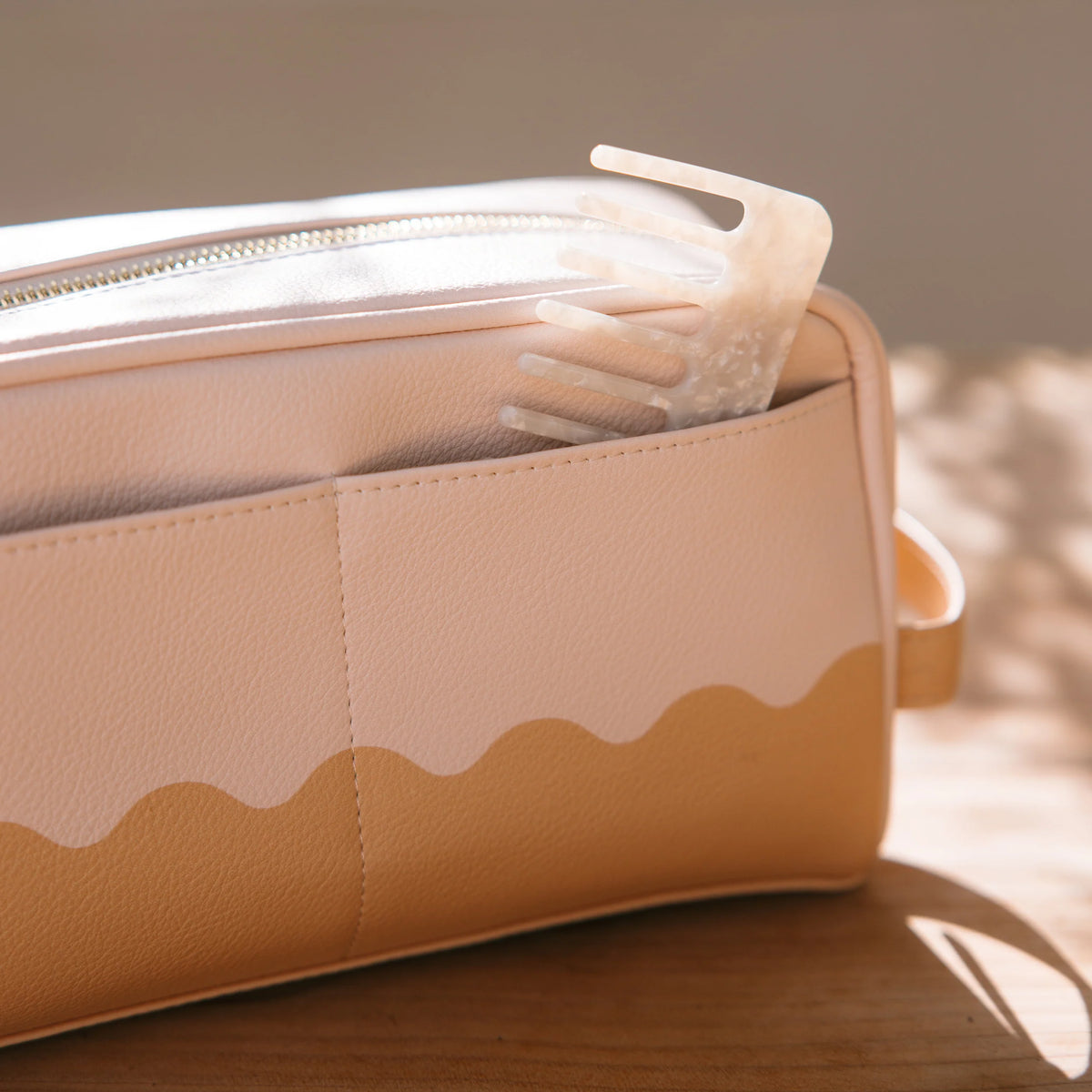 Ripple Wash Bag by Fox & Fallow
