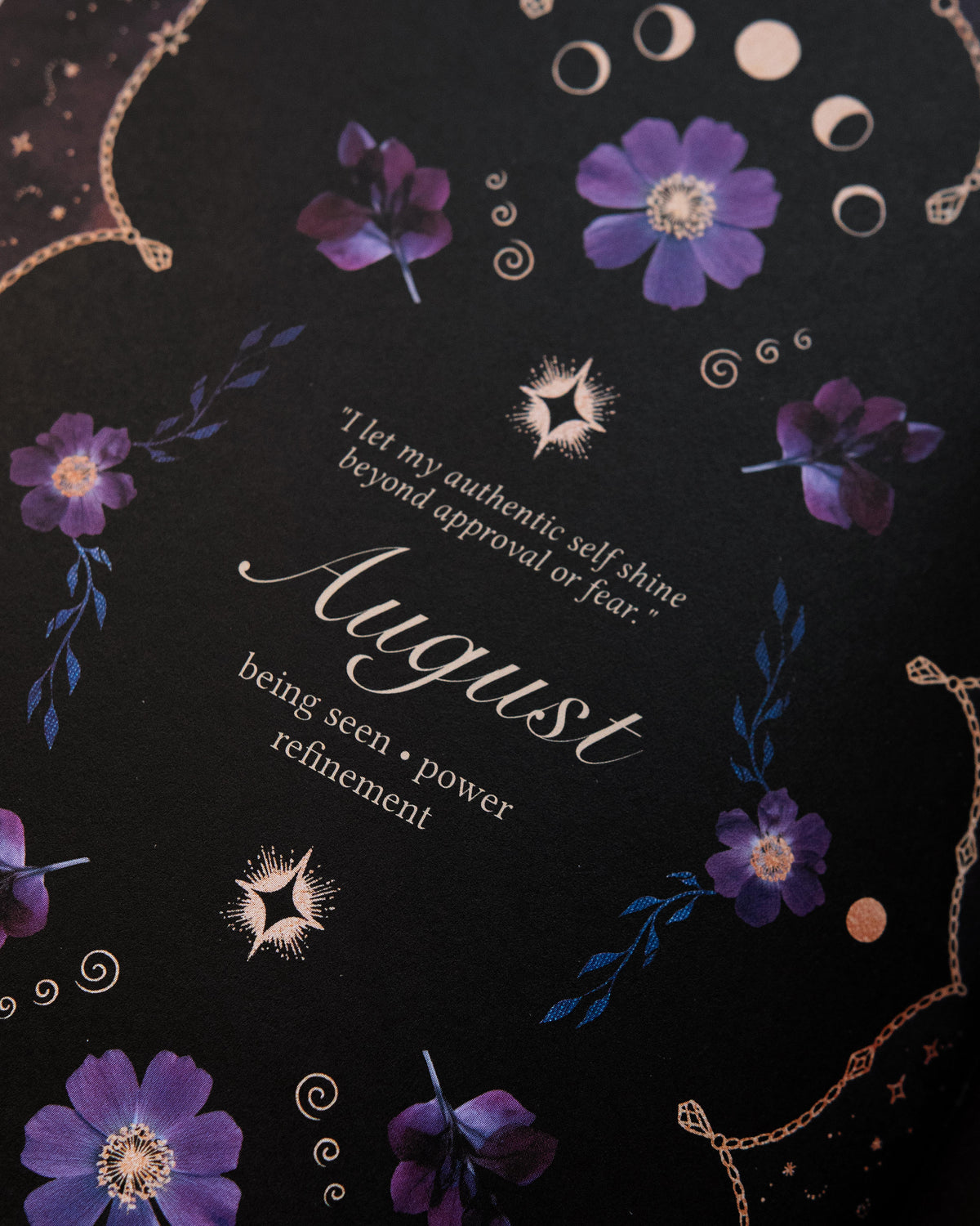 2027 Year of Growth Diary by Dreamy Moons - Midnight