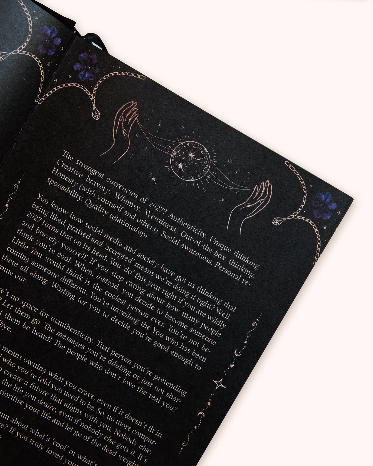 2027 Year of Growth Diary by Dreamy Moons - Midnight