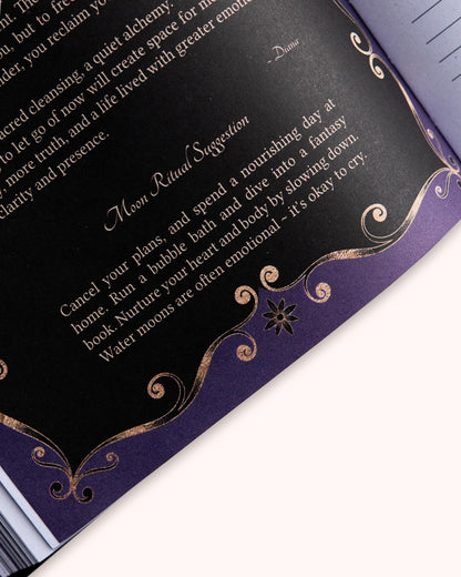 2026 Year of Growth Diary by Dreamy Moons - Rich Burgundy