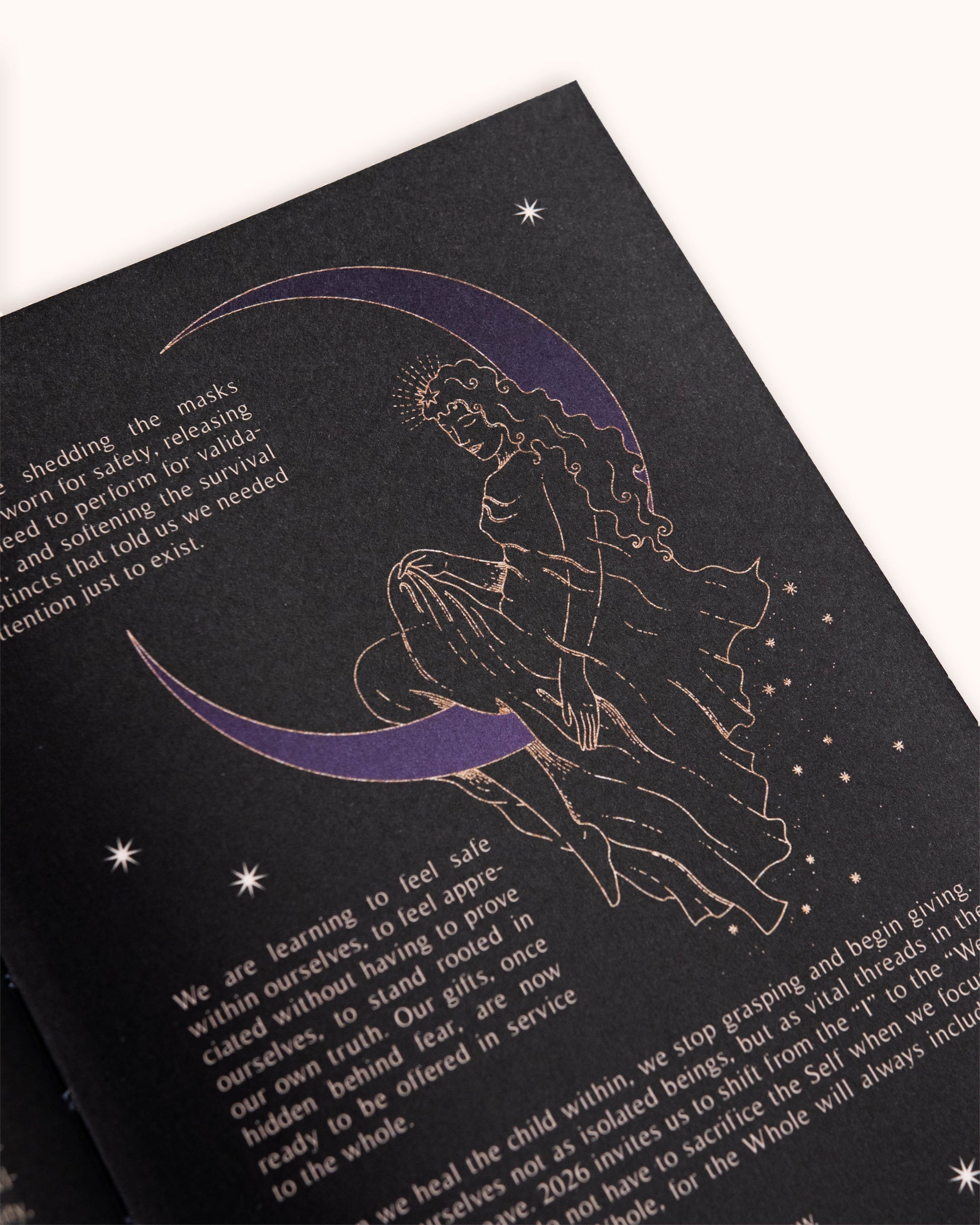 2026 Year of Growth Diary by Dreamy Moons - Rich Burgundy