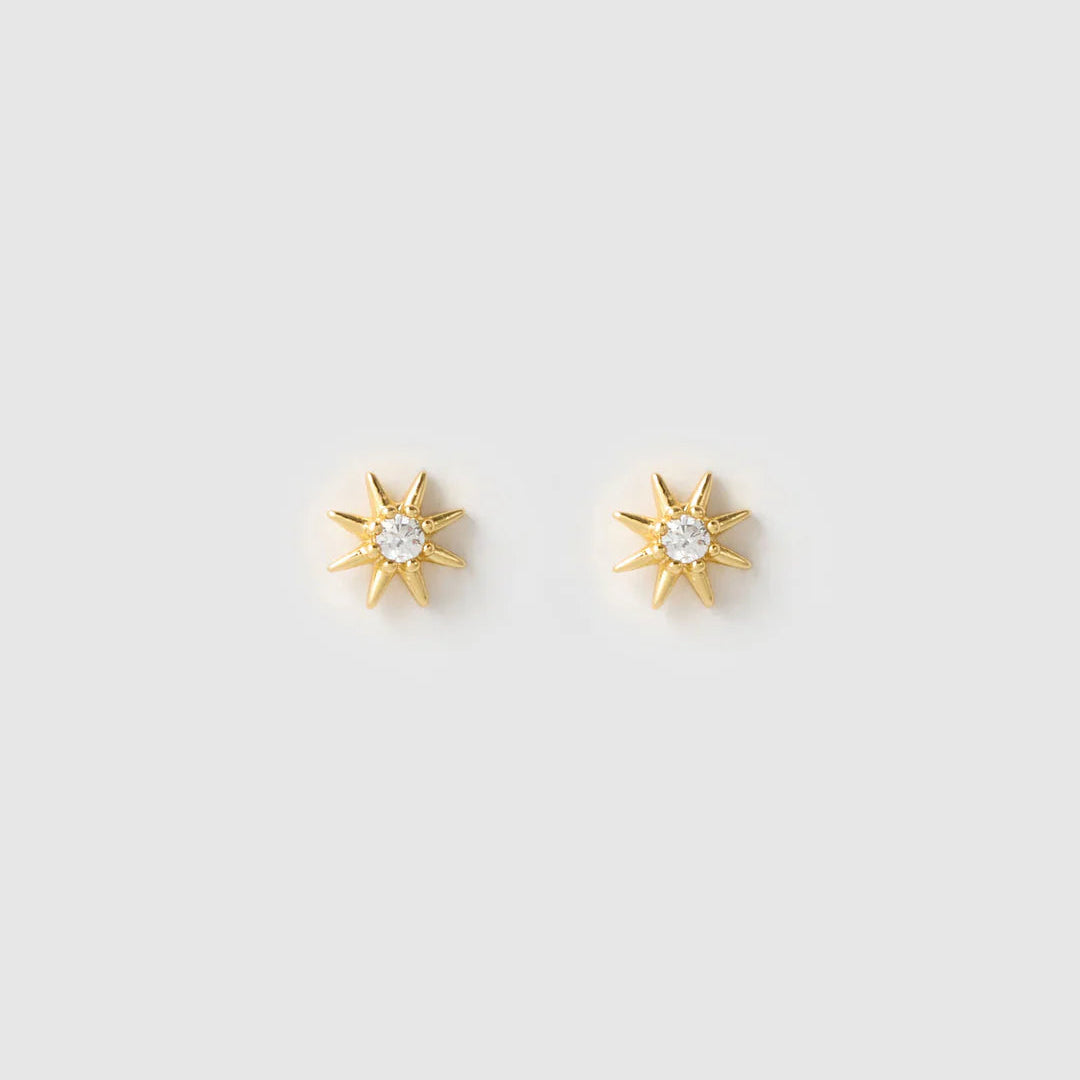 Zadie Flat Back Earrings by Arms of Eve