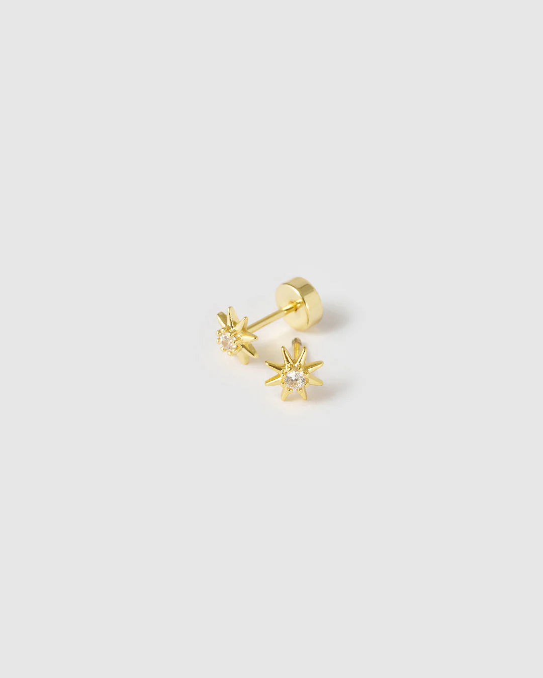 Zadie Flat Back Earrings by Arms of Eve