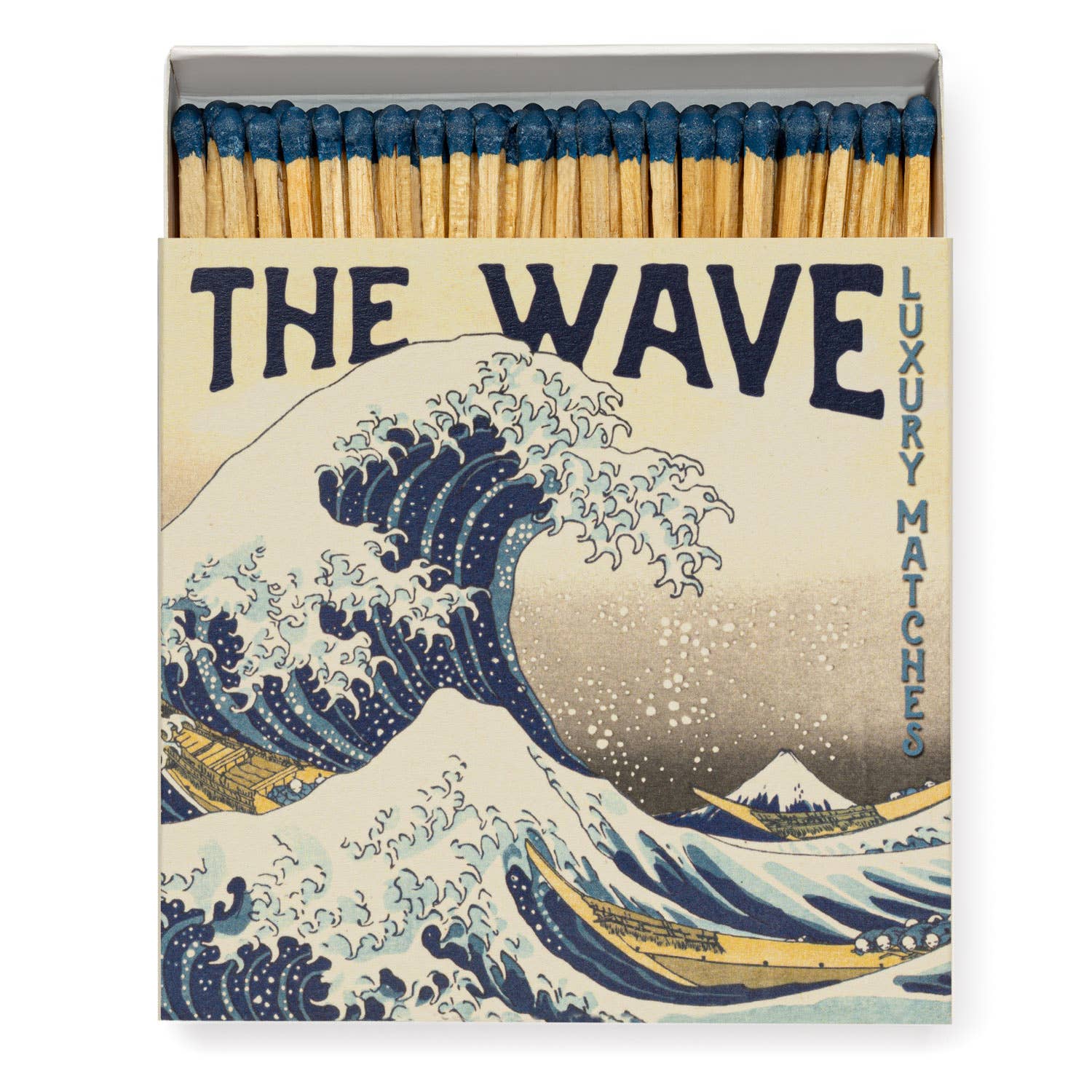 Hokusai Wave  Safety Matches by Archivist Gallery