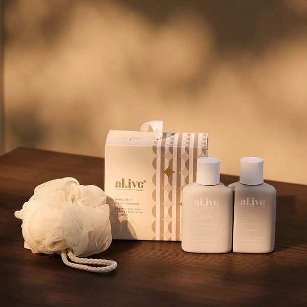 Alive Body Travel Ornament (Mini Hand & Body Wash & Lotion Gift Set)