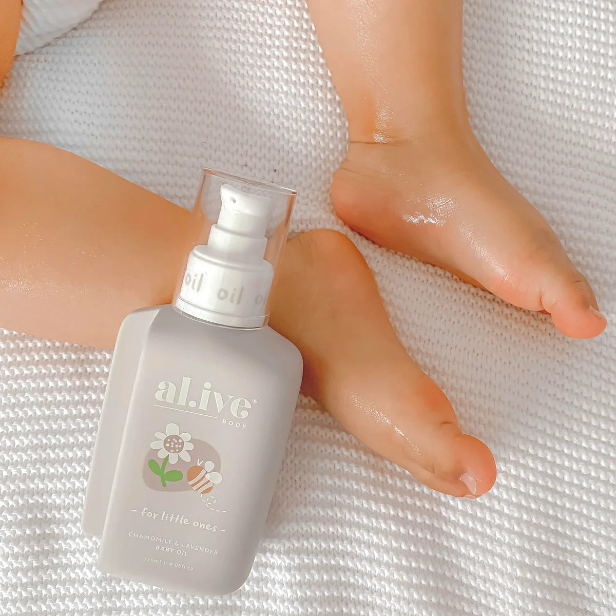 Baby Oil - Chamomile & Lavender (Alive Body)