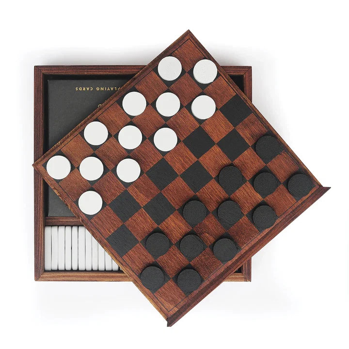 Wooden Games Night Set