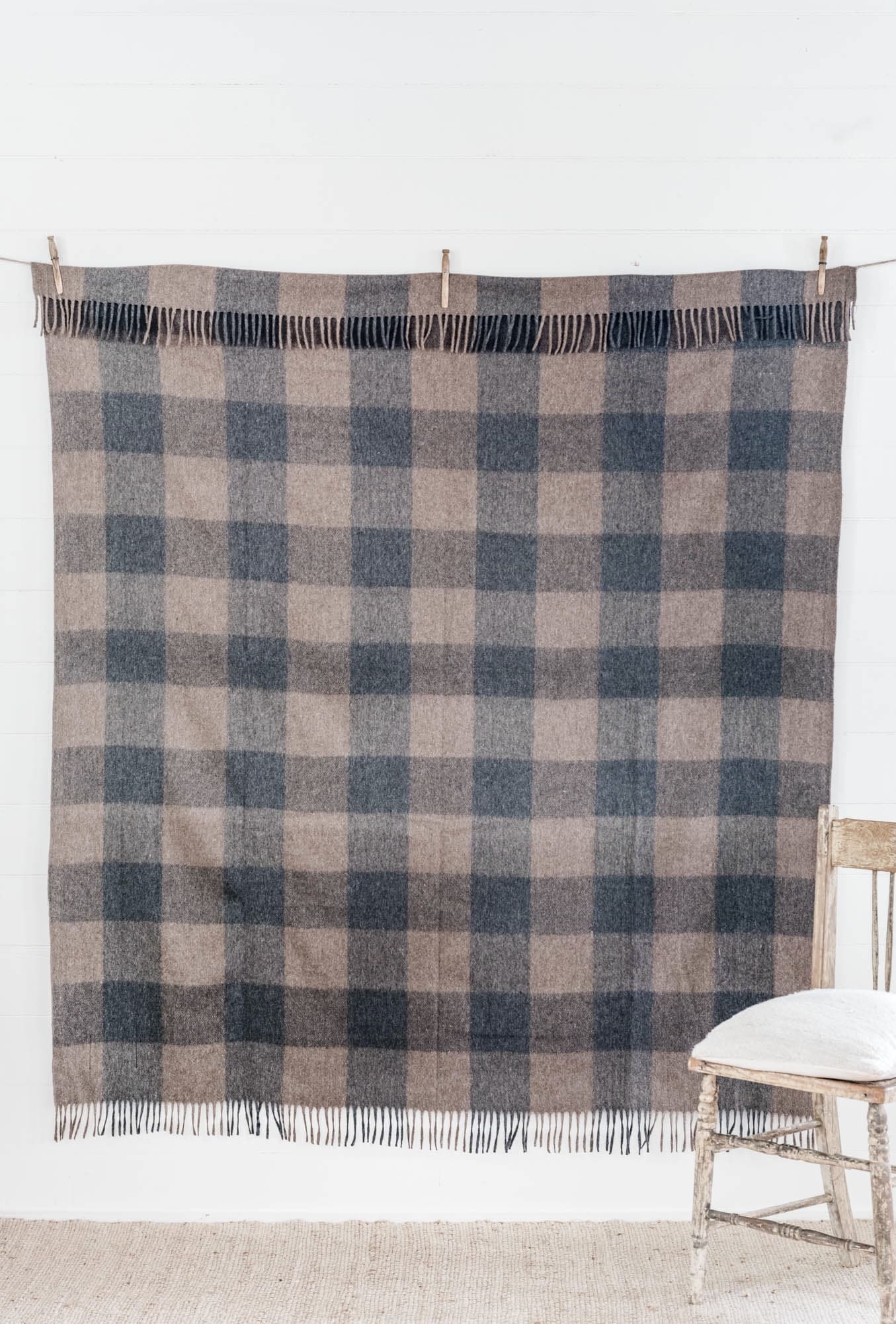 Antipodean Collection | Recycled Wool Picnic Check Blankets