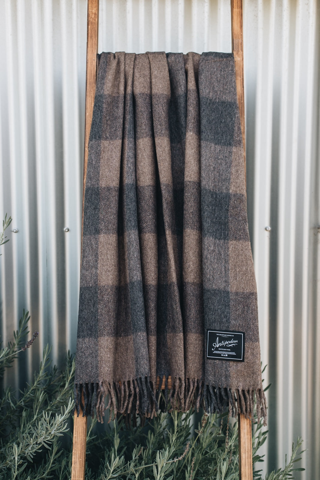 Antipodean Collection | Recycled Wool Picnic Check Blankets