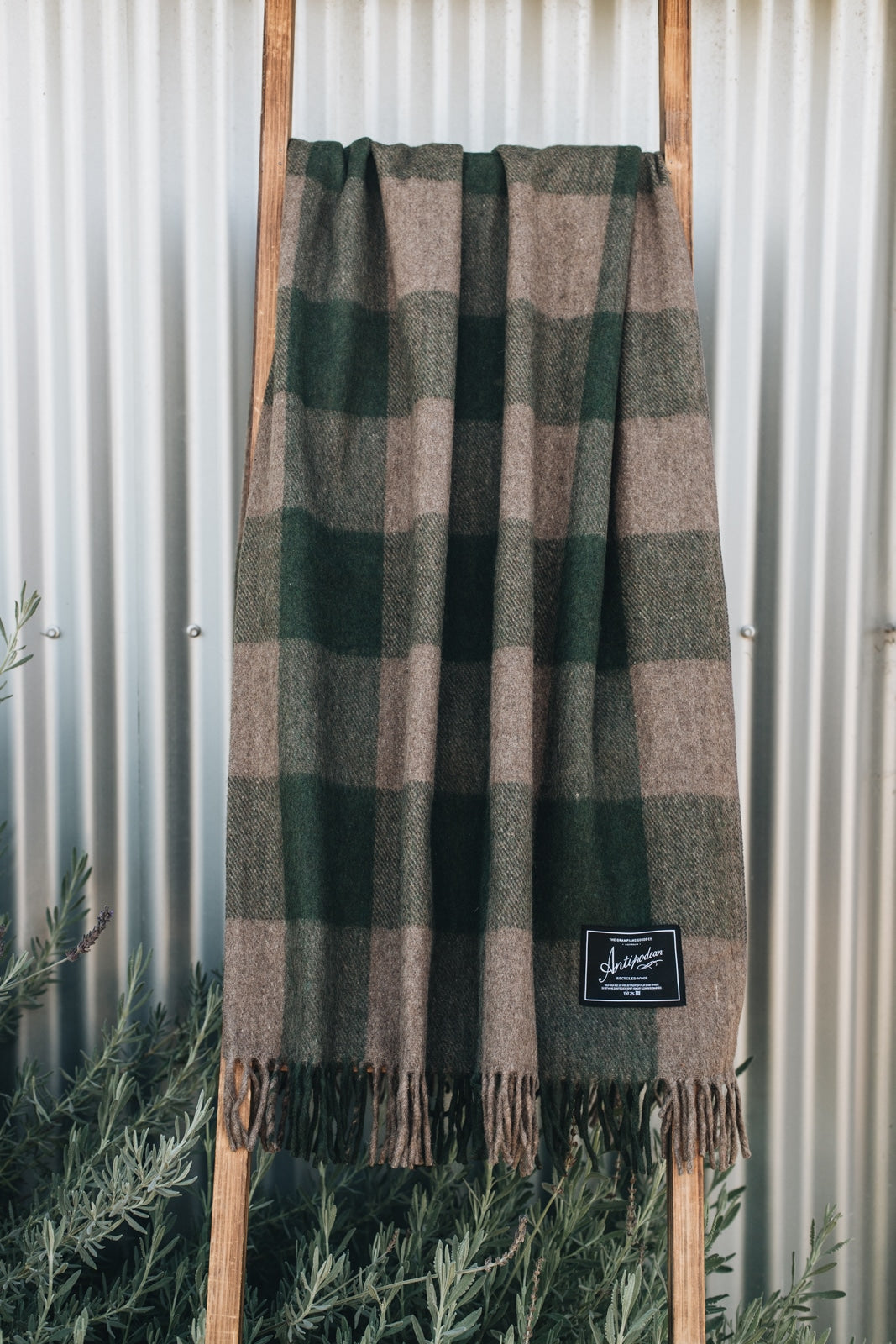 Antipodean Collection | Recycled Wool Picnic Check Blankets