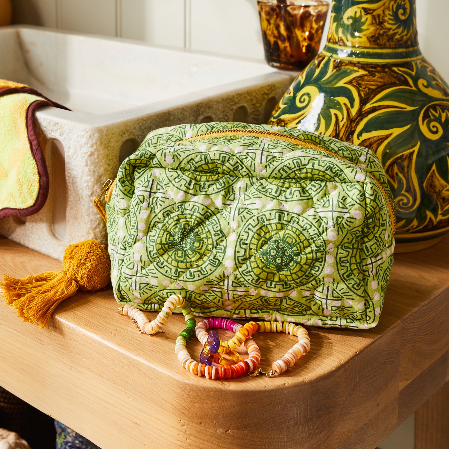 Gabriella Beauty Bag by Sage & Clare