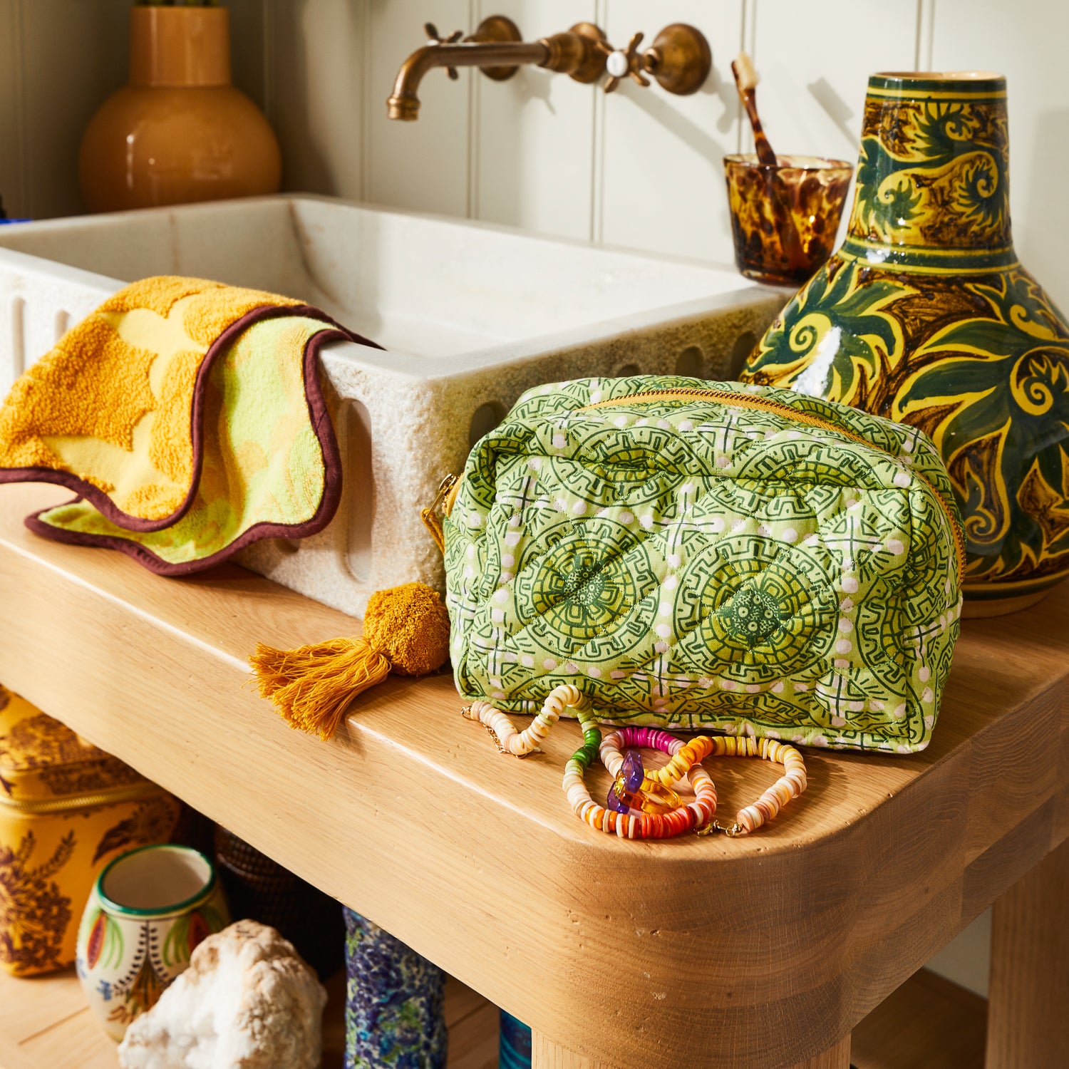 Gabriella Beauty Bag by Sage & Clare