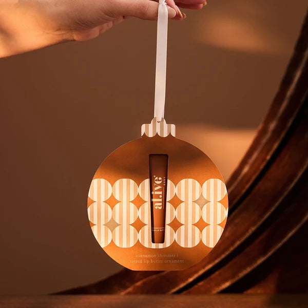 Alive Body Lip Butter Ornament Cinnamon & Citrus