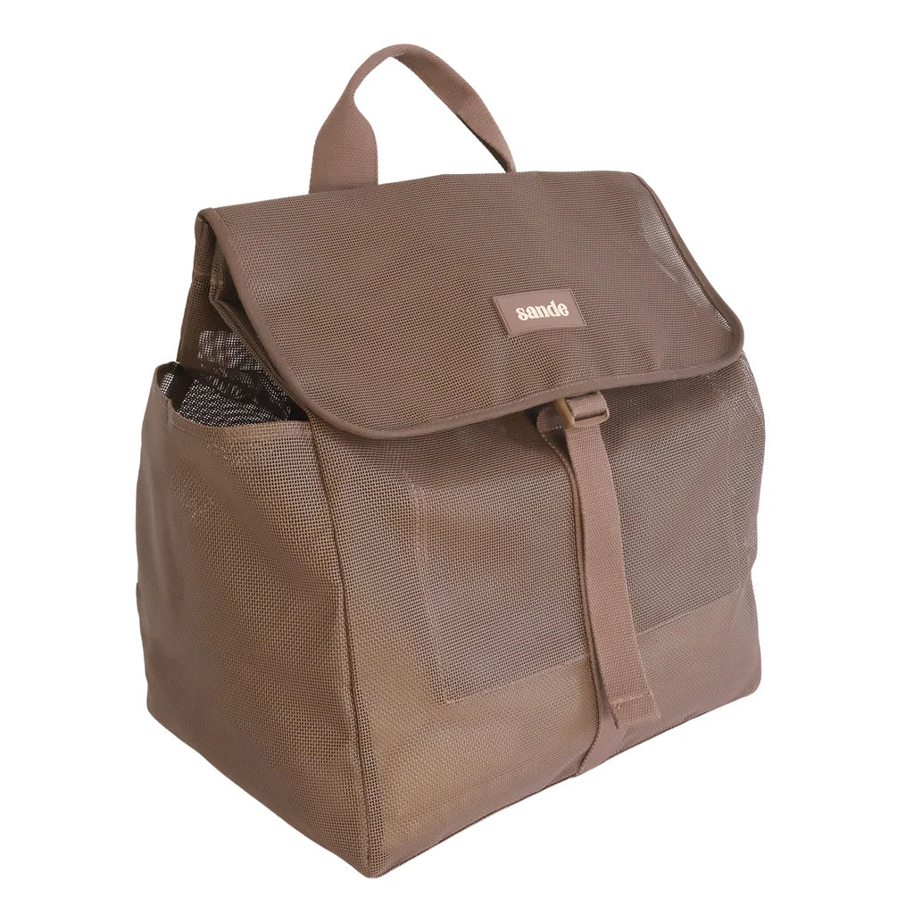 Beach Hauler Mesh Backpack - Espresso