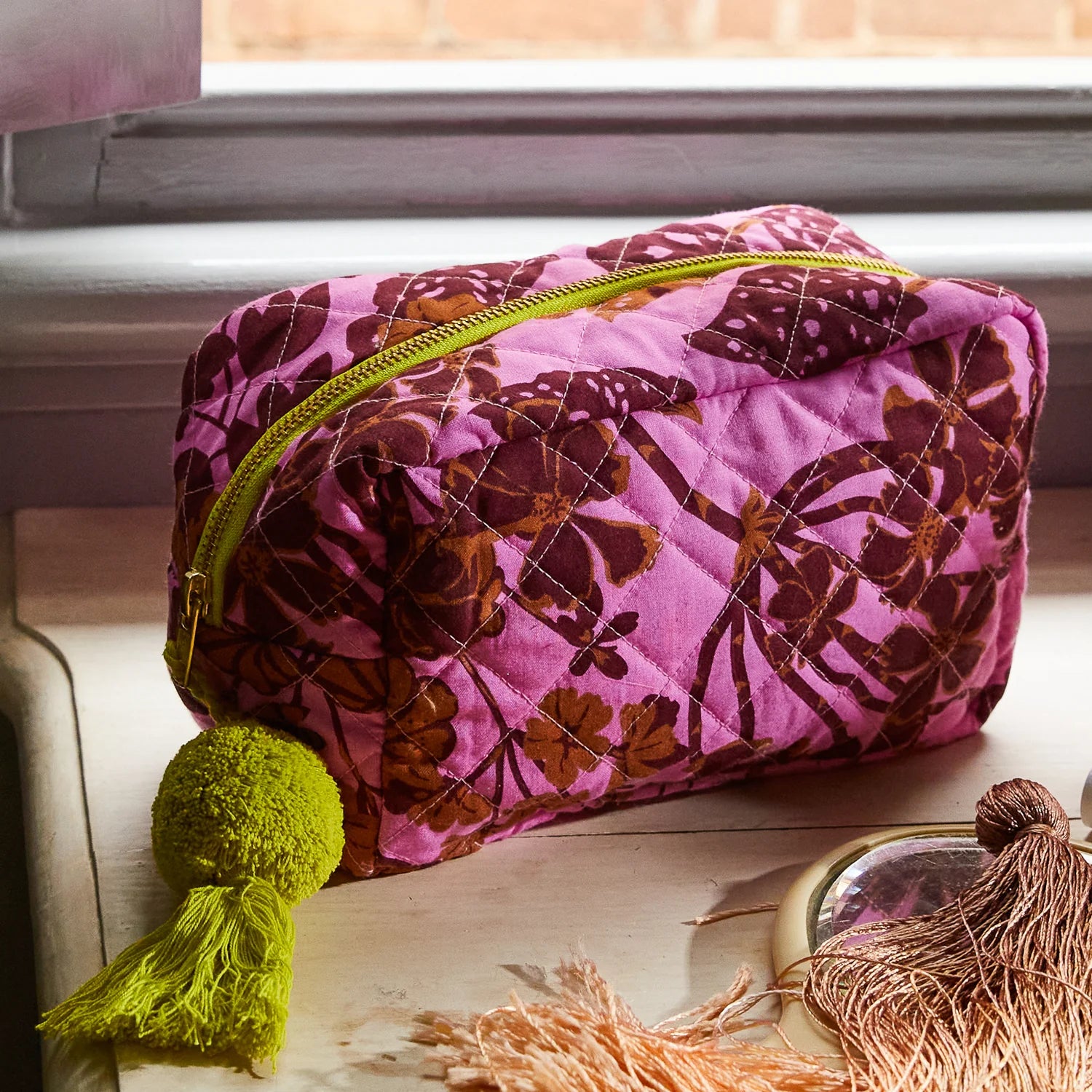 Jeanette Beauty Bag by Sage & Clare