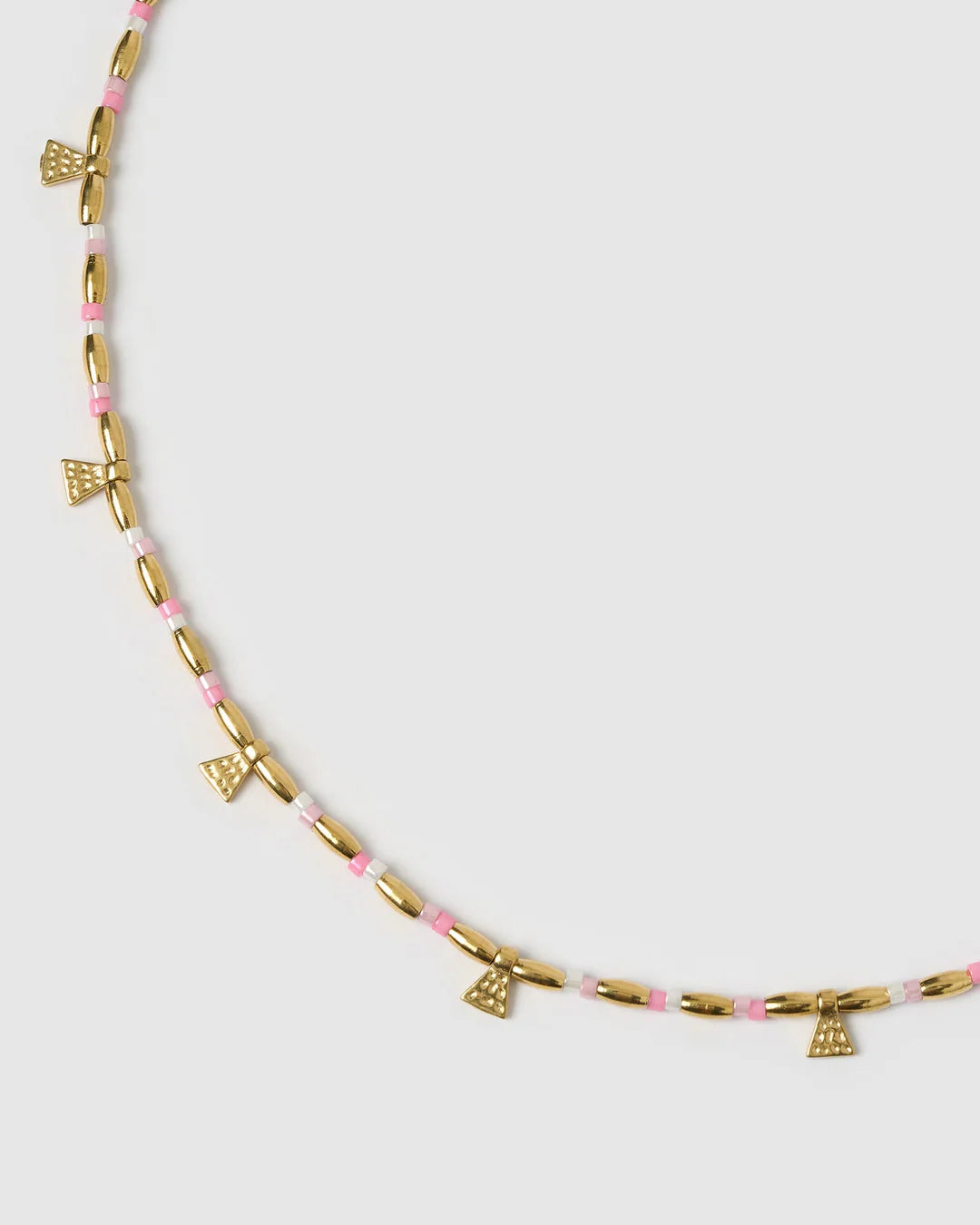Natalia Gold Necklace (Peony) by Arms of Eve