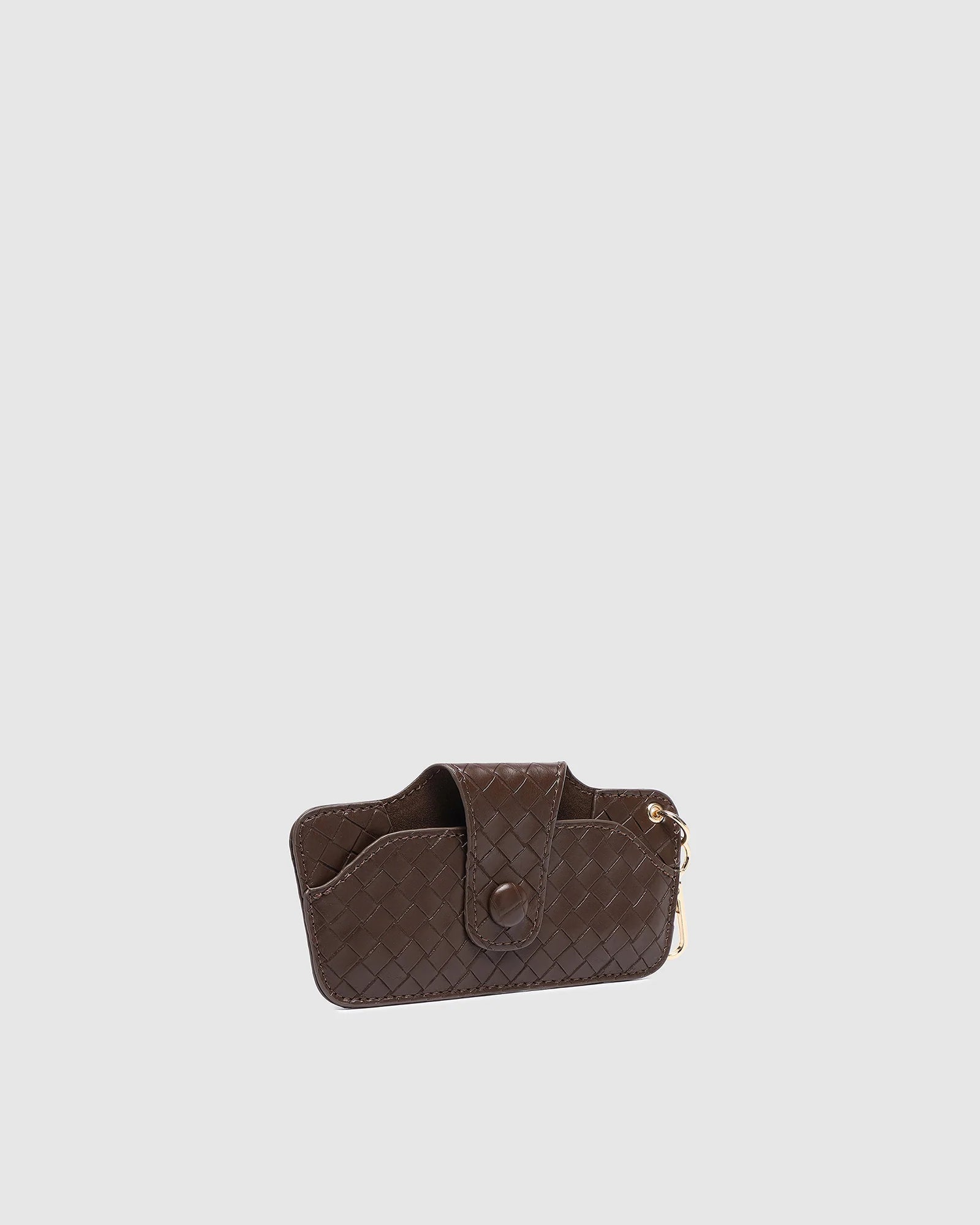 Skittle Sunglasses Case (Woven Chocolate) by Louenhide