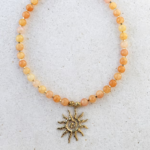 Sun Seeker Beaded Necklace by Sea Soul
