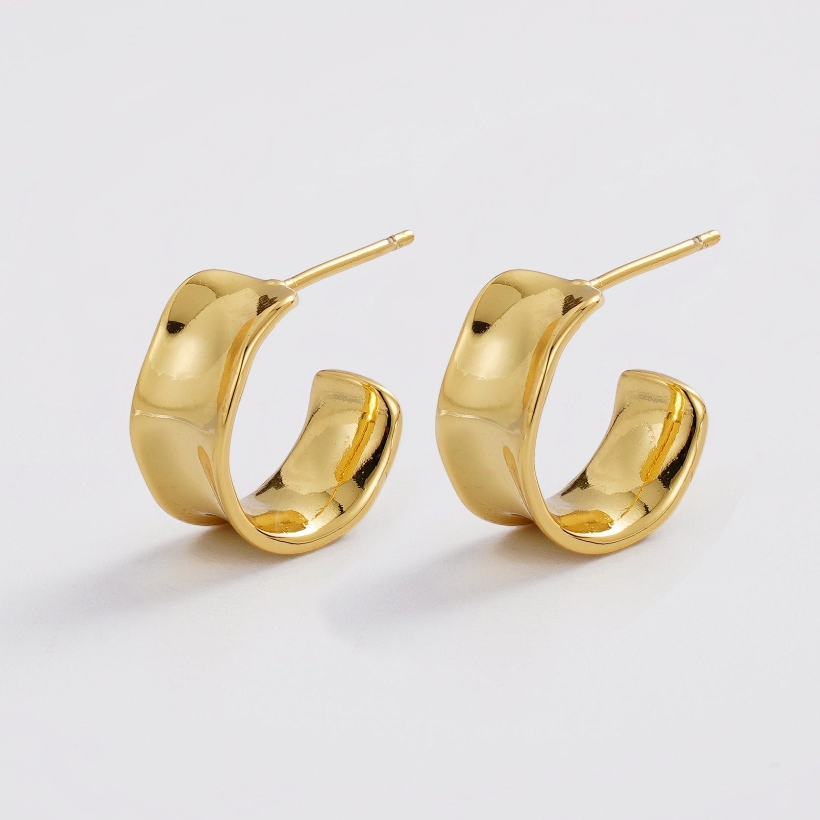 Nina Hoop (Gold) by Zafino