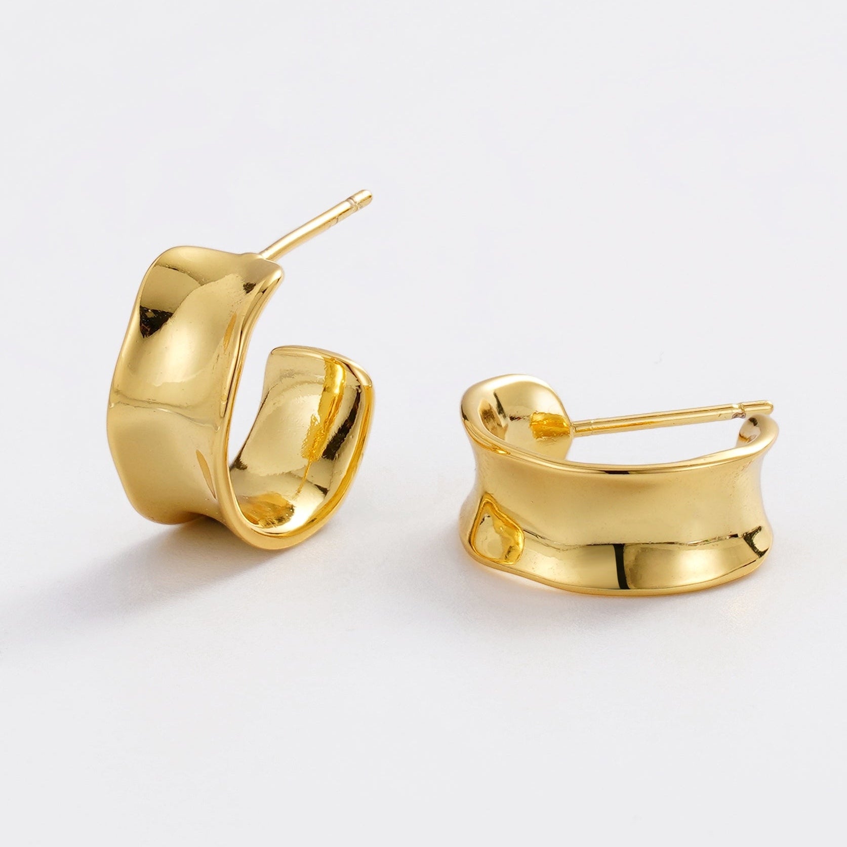 Nina Hoop (Gold) by Zafino