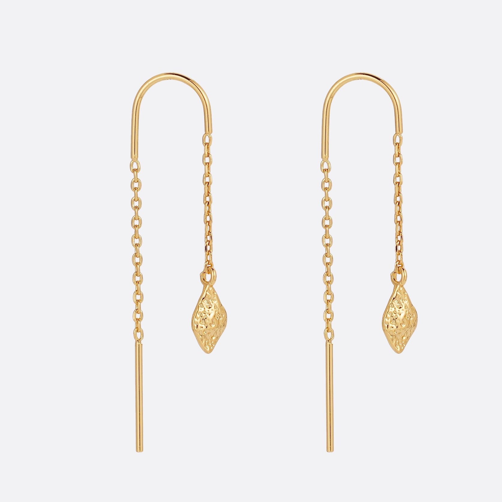 Eden Thread Earring by Zafino - Gold
