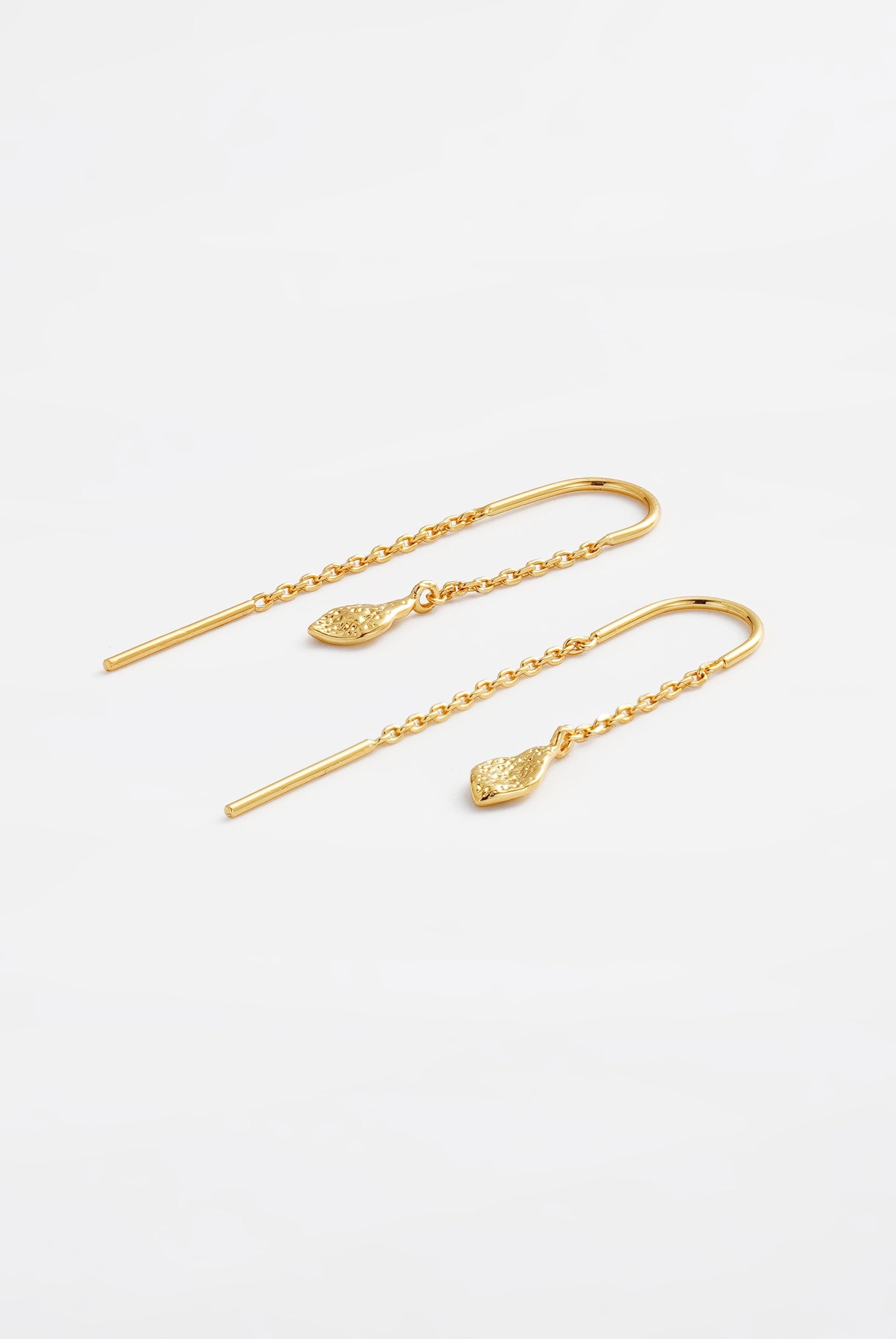Eden Thread Earring by Zafino - Gold