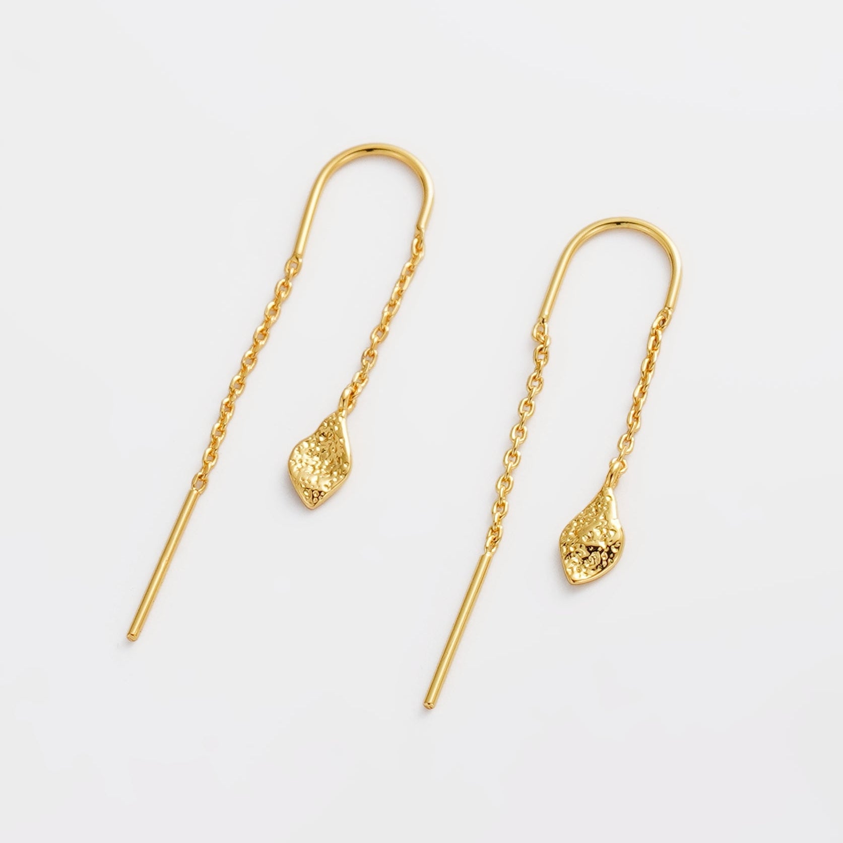 Eden Thread Earring by Zafino - Gold
