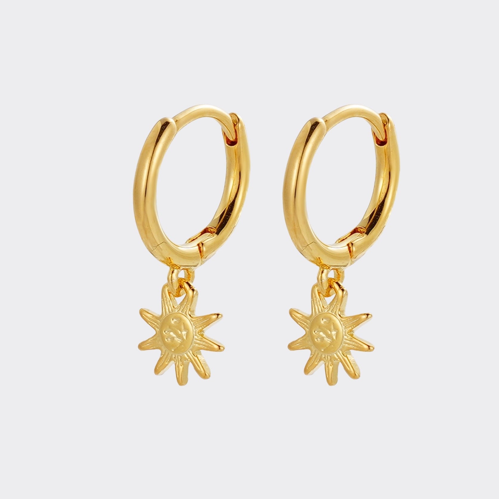Luna Huggie Earring by Zafino - Gold or Silver