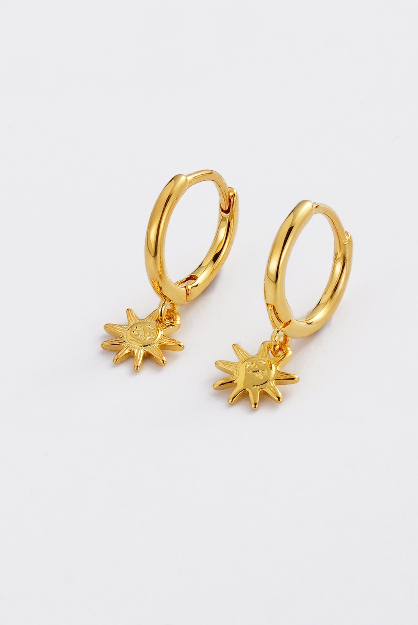 Luna Huggie Earring by Zafino - Gold or Silver