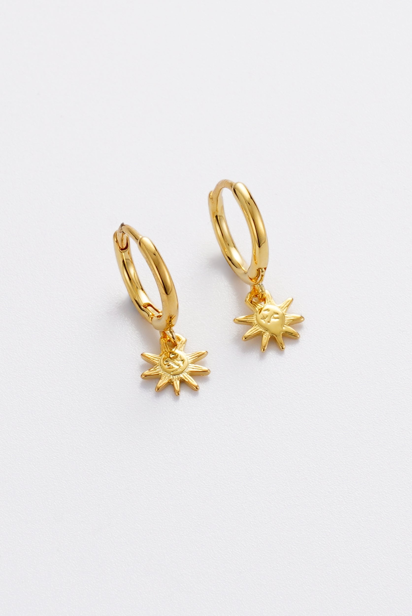 Luna Huggie Earring by Zafino - Gold or Silver