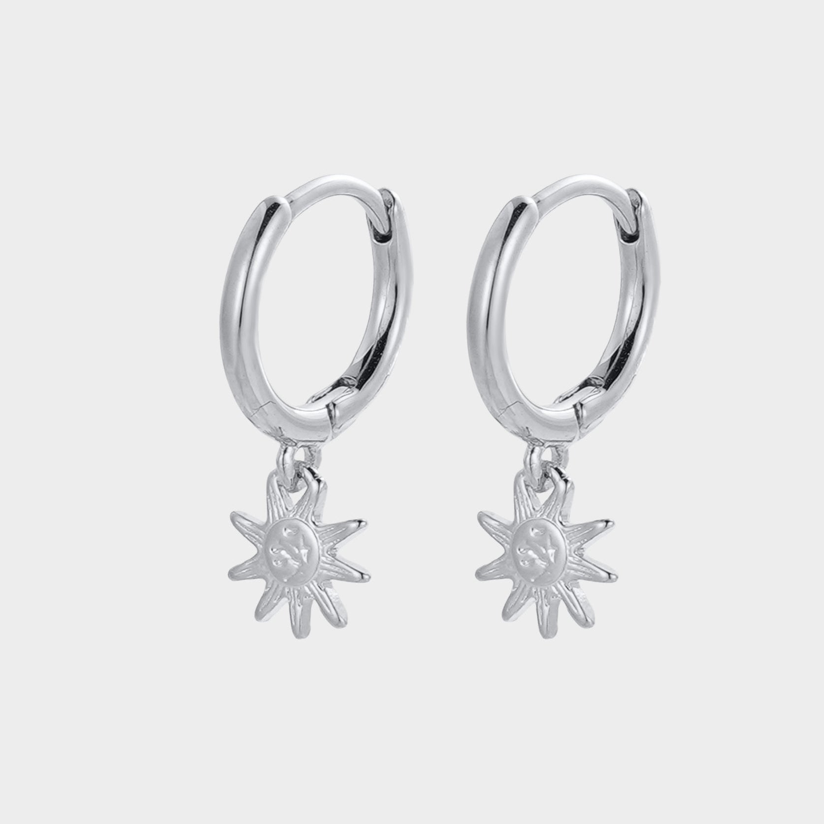 Luna Huggie Earring by Zafino - Gold or Silver
