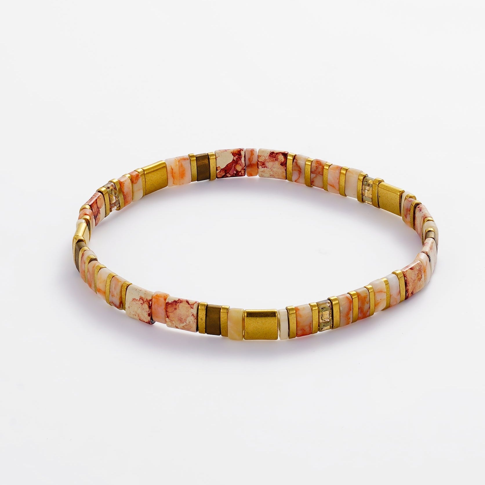 Tile Bracelet (Rose) by Zafino