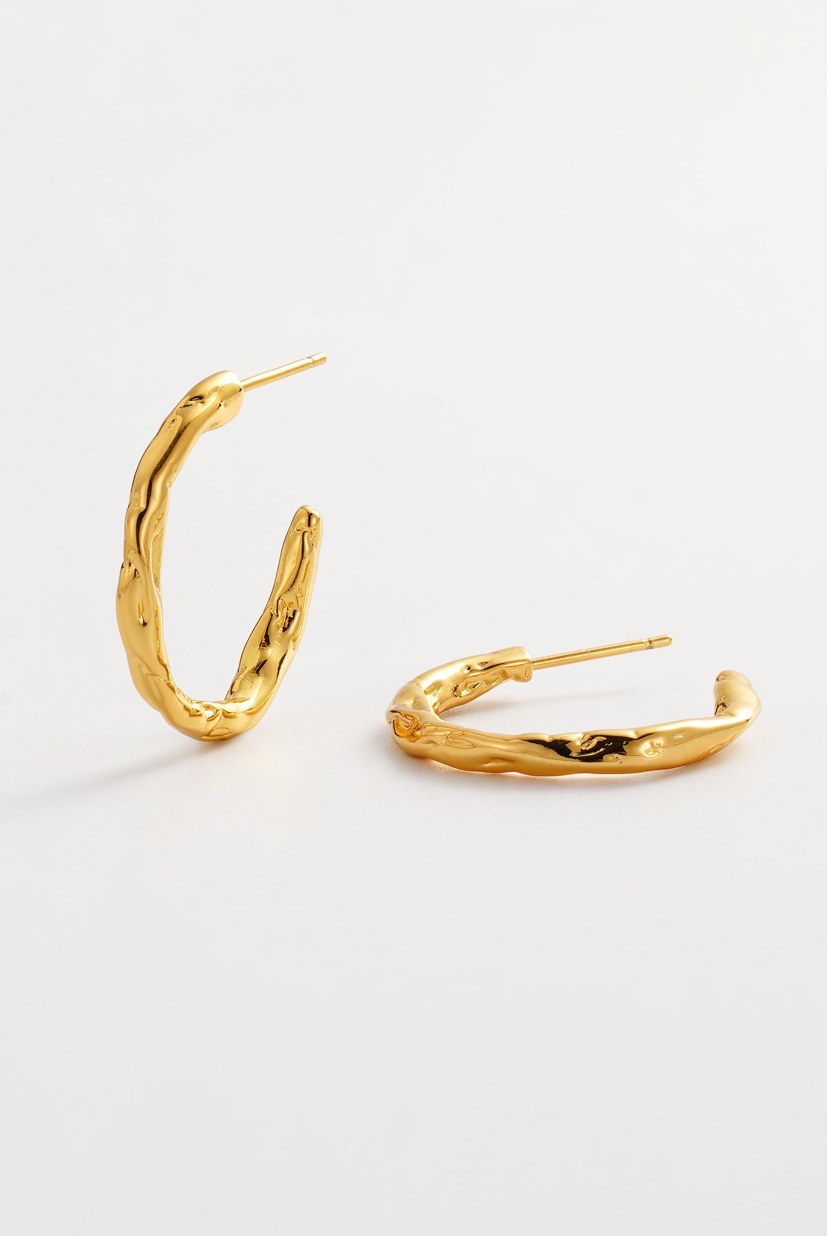 Alessia Hoop by Zafino - Gold