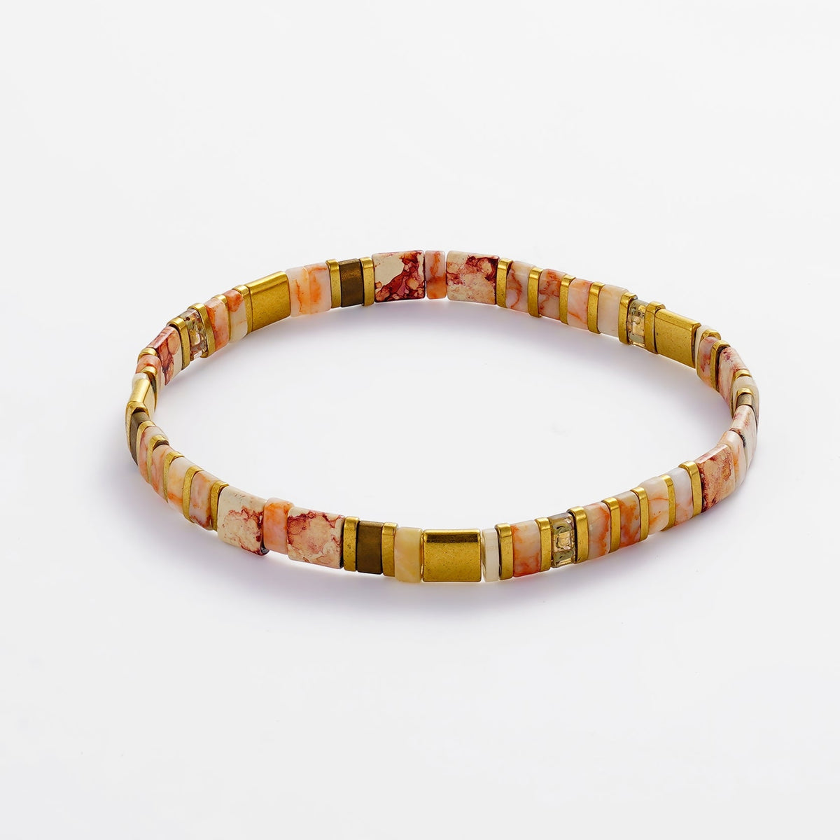 Tile Bracelet (Rose) by Zafino