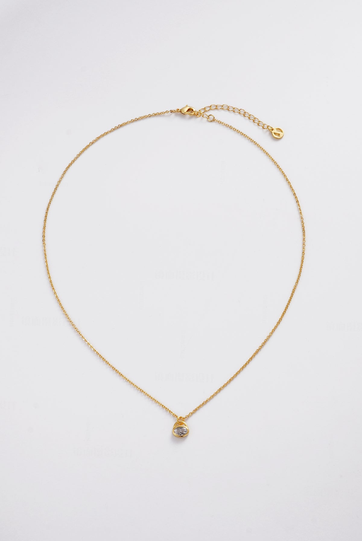 Lara Mini Necklace (Gold or Silver) by Zafino