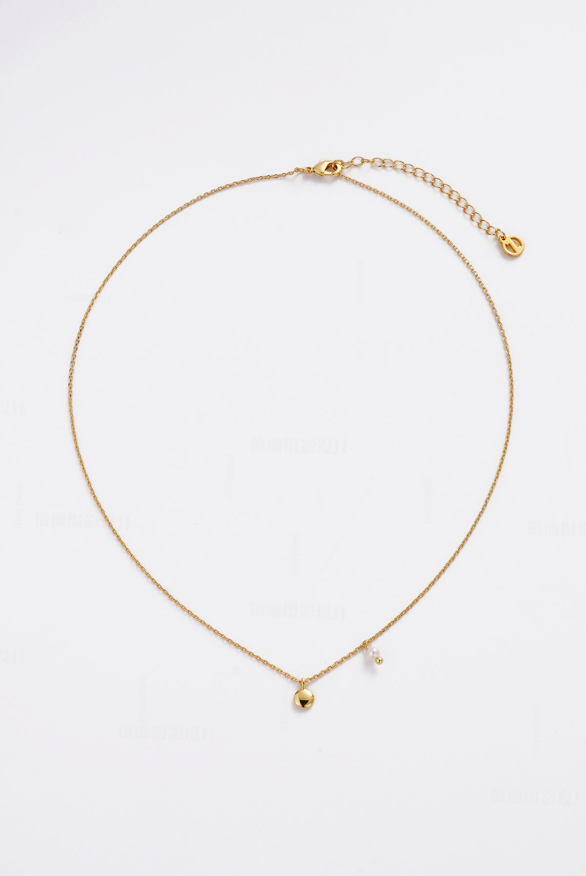 Eva Necklace (Gold) by Zafino