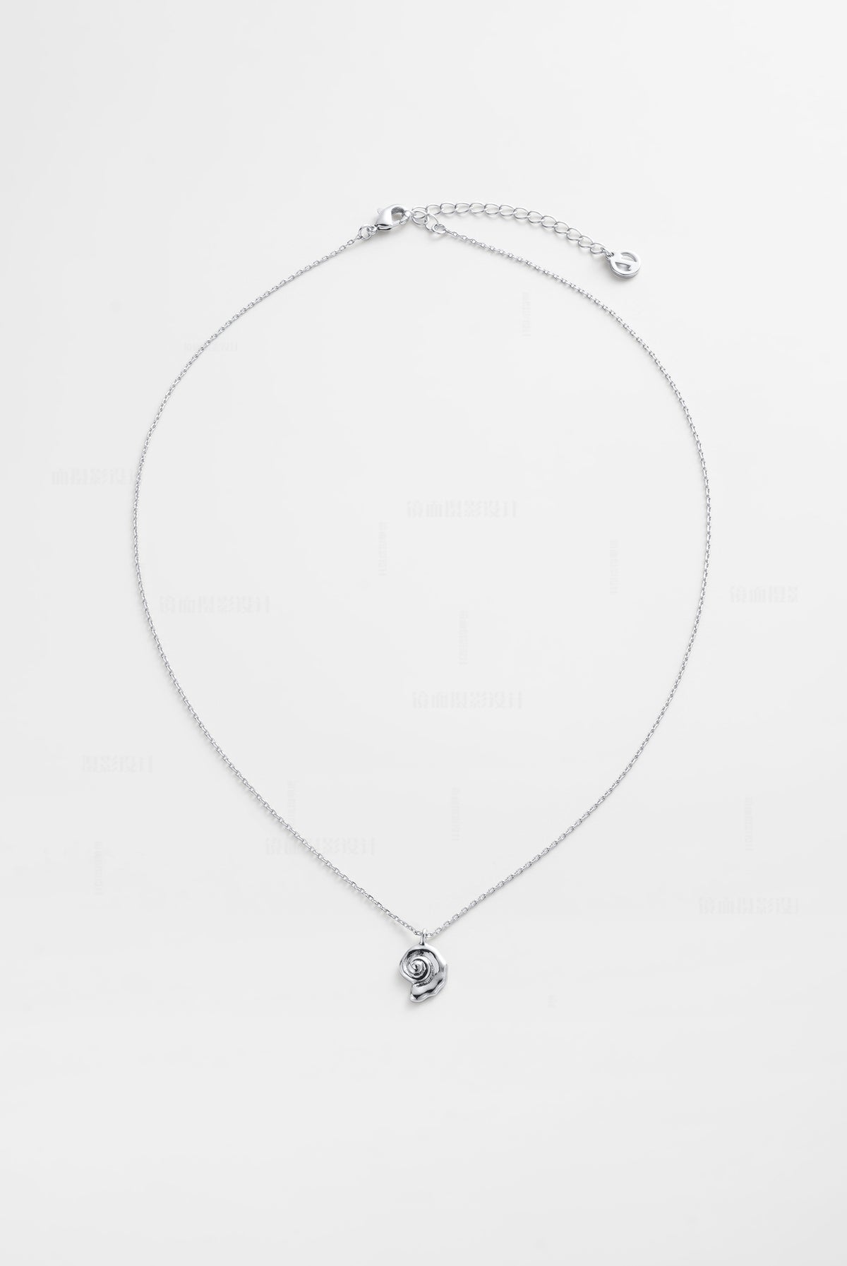 Shelly Mini Necklace (Silver) by Zafino