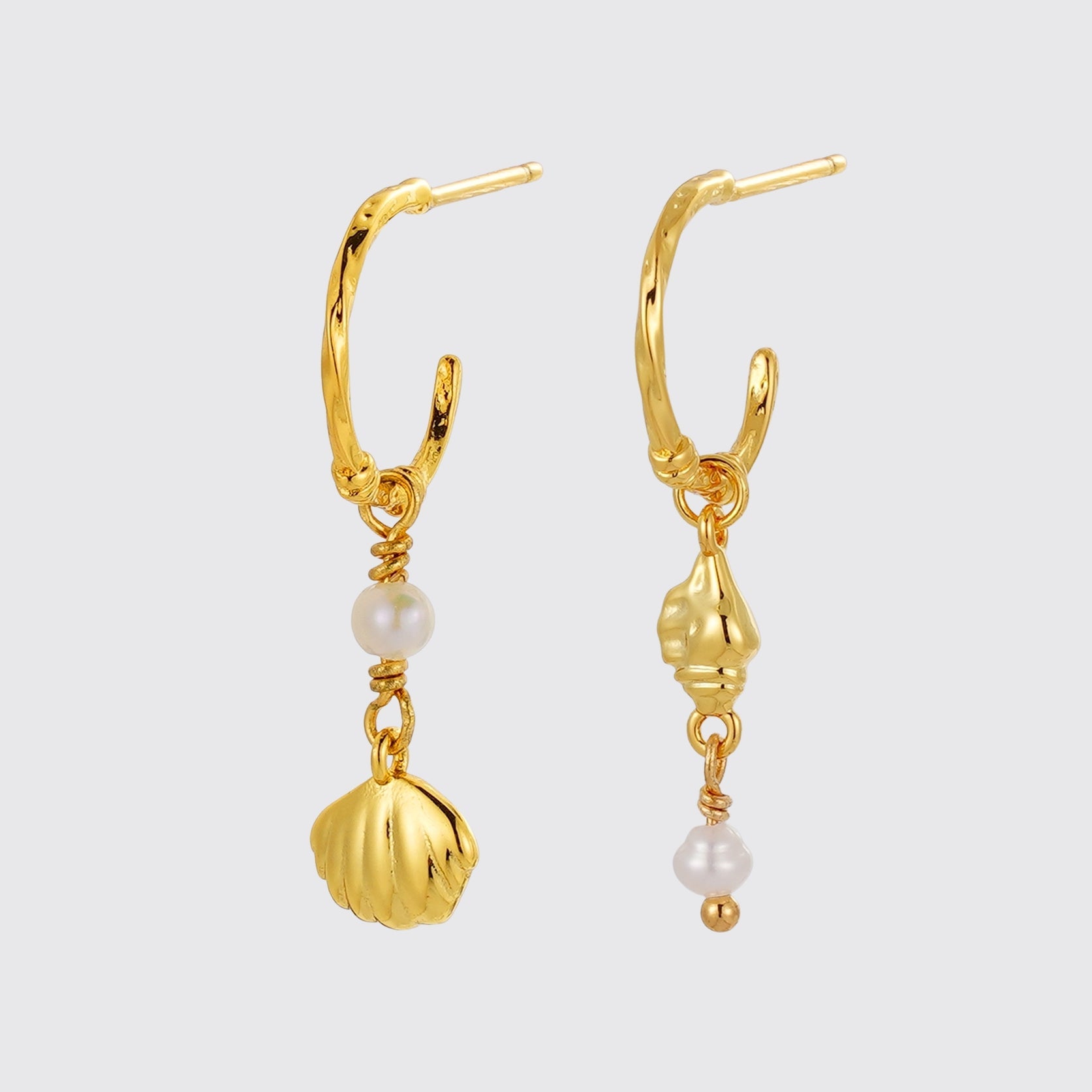 Goldie Hoop by Zafino - Gold or Silver
