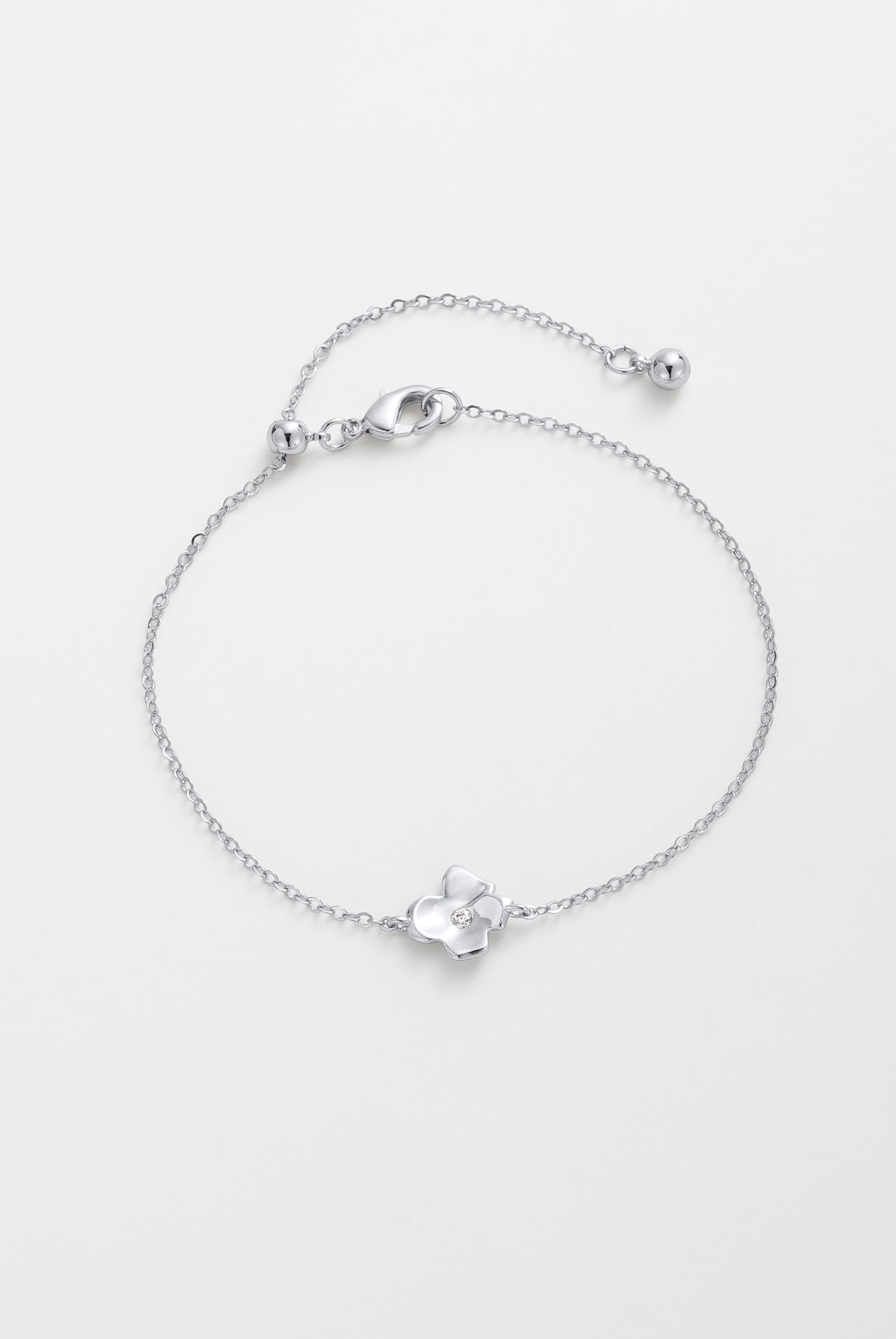 Fleur Bracelet (Gold or Silver) by Zafino