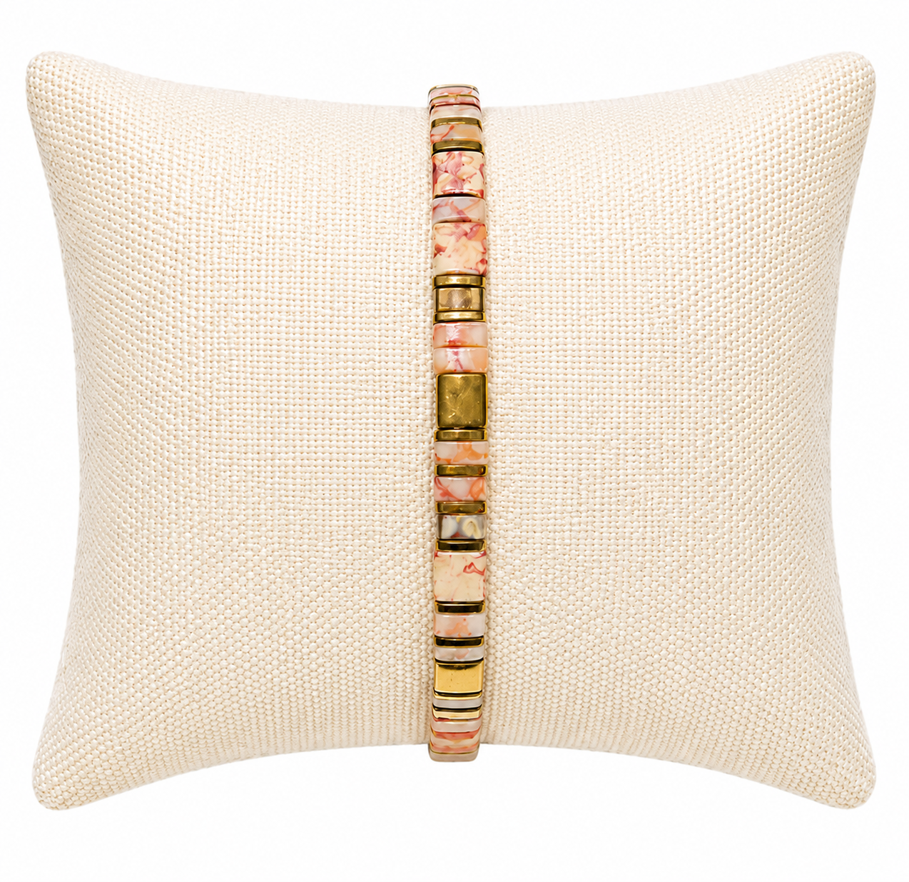 Tile Bracelet (Rose) by Zafino