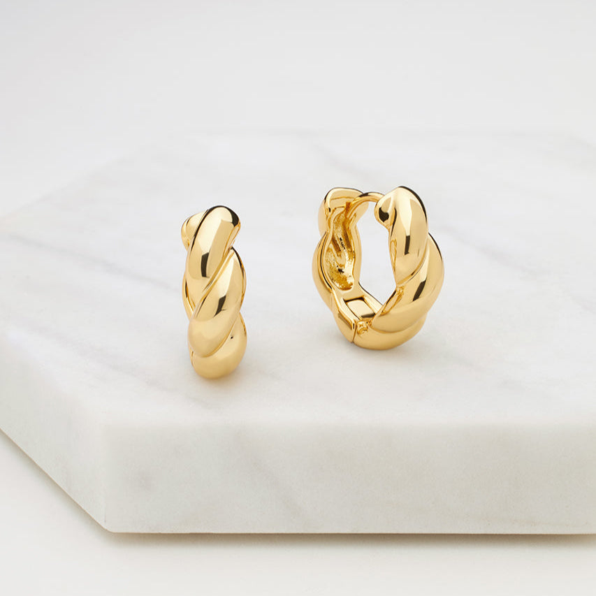 Maya Hoop (Gold) by Zafino