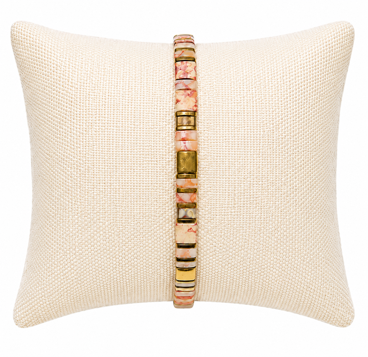 Tile Bracelet (Rose) by Zafino